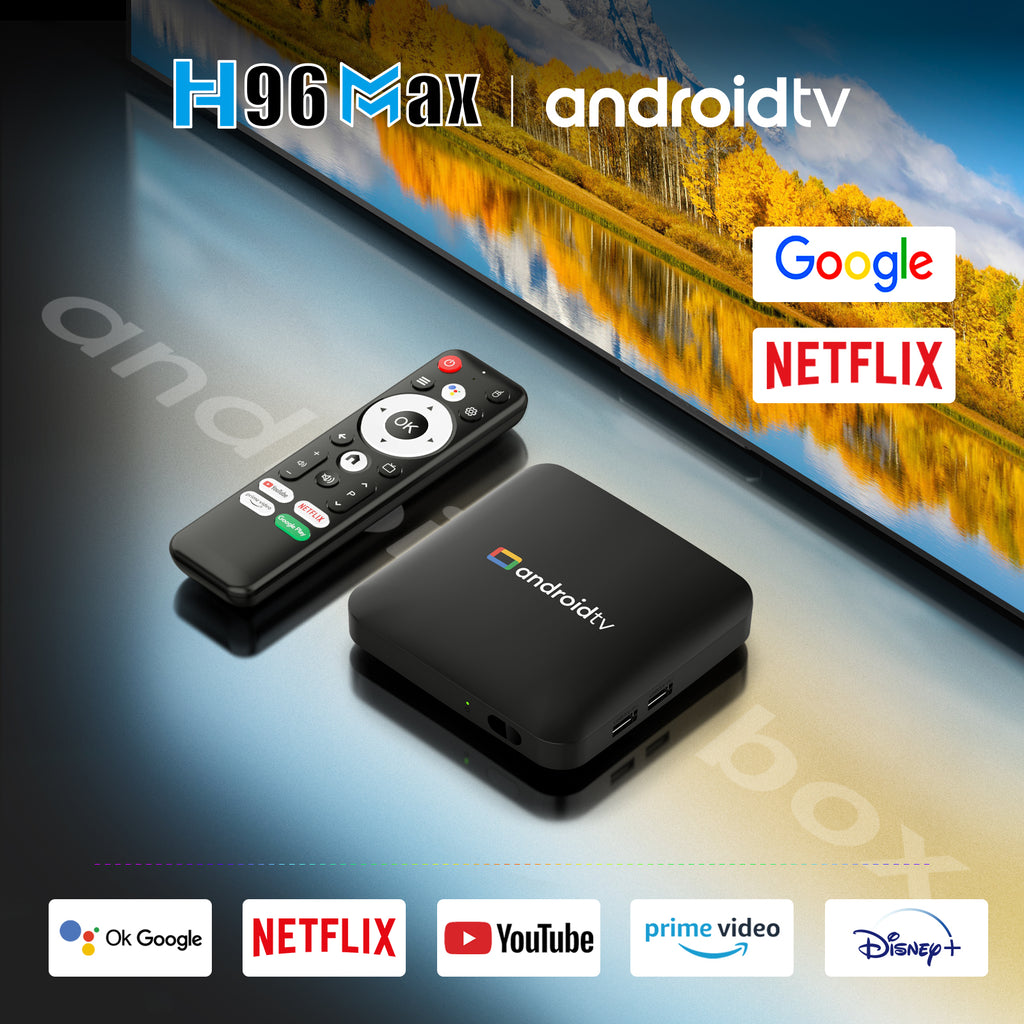 Android Tv Box Model H96 Black RAM 2GB ROM(2) 8GB
