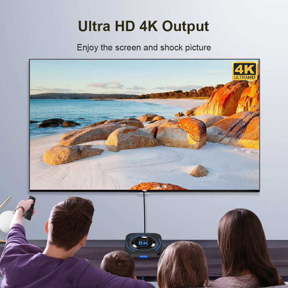 Android 12 H618 TV Box – 4K/6K UHD Media Player