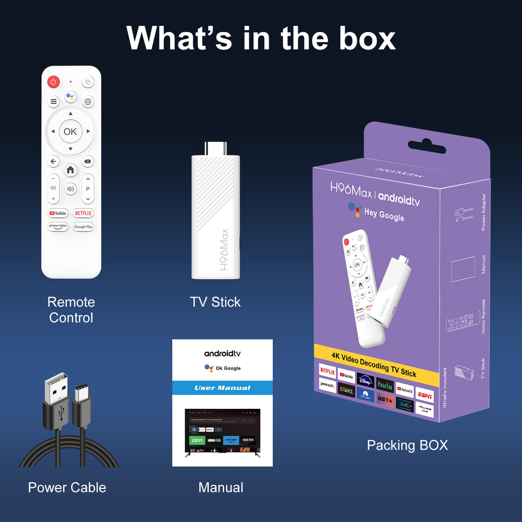 H96 MAX Android 14 TV Box – 4K UHD Streaming Media Player | Wi‑Fi 6 & BT 5.0